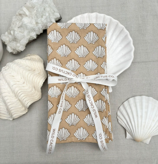 Seashell Napkin Set of 4