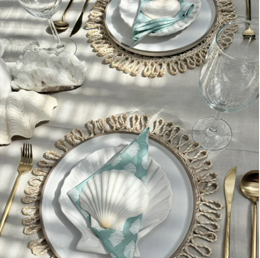 Seashell Napkin Set of 4