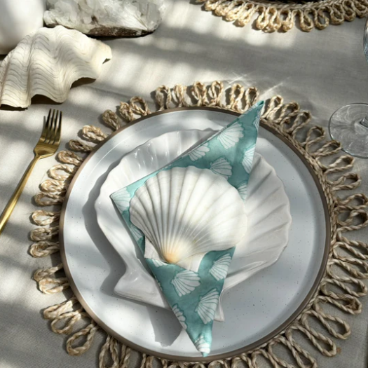 Seashell Napkin Set of 4