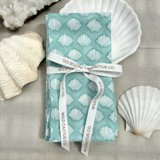 Seashell Napkin Set of 4