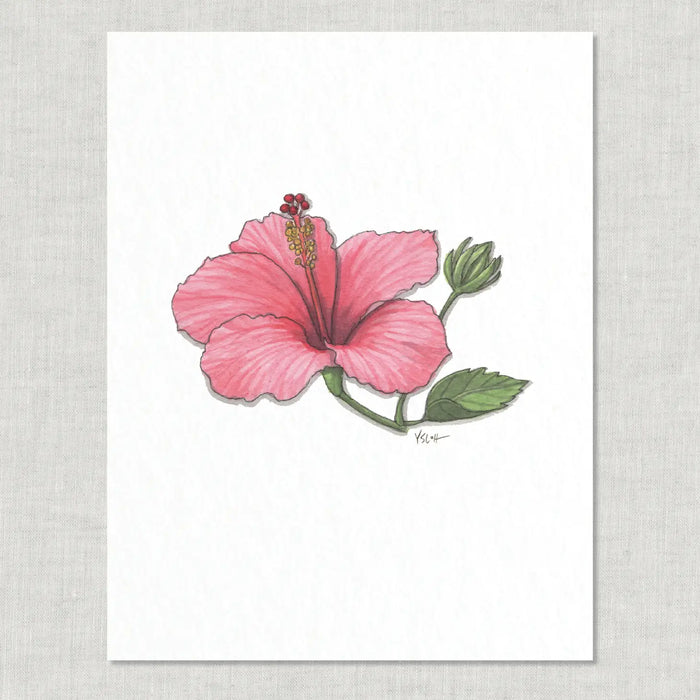 Hibiscus Print