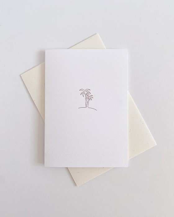 Palm Trees Card