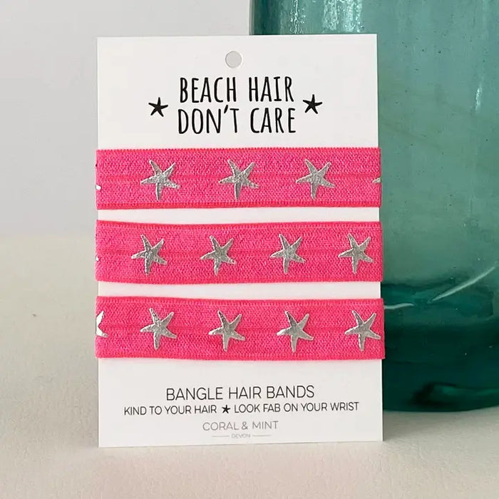 'Beach Hair Don't Care' Bangle Bands