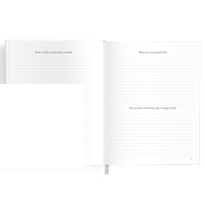This Is My Story Memoir Journal Cream Boxed - additional view | Travel & Tide