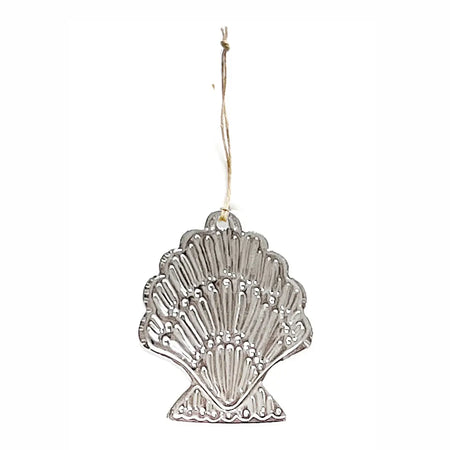 Shell Faux-tin Ornament - detail view | Travel & Tide