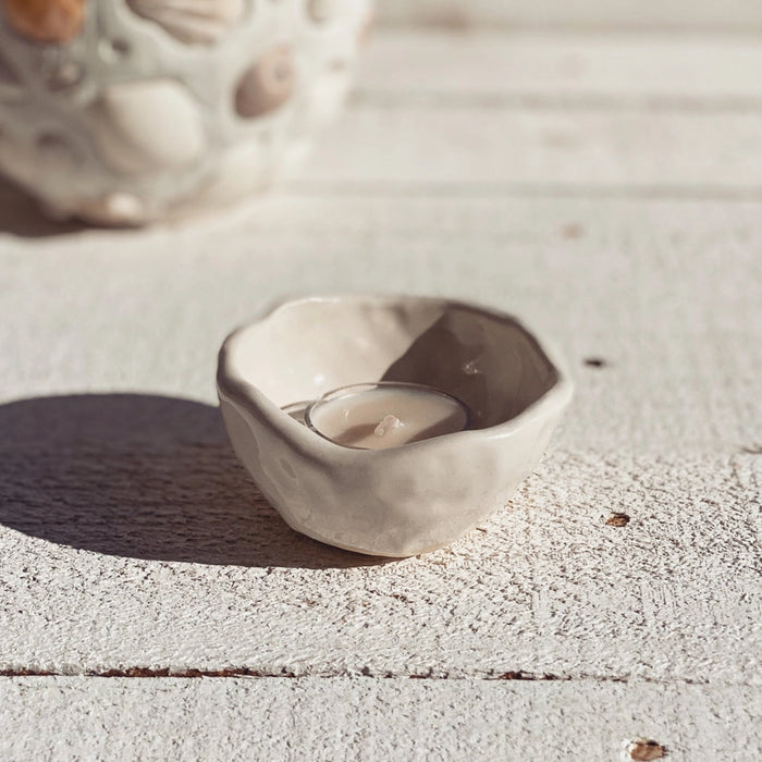 Soleil Pinched Tealight Holder - additional view | Travel & Tide