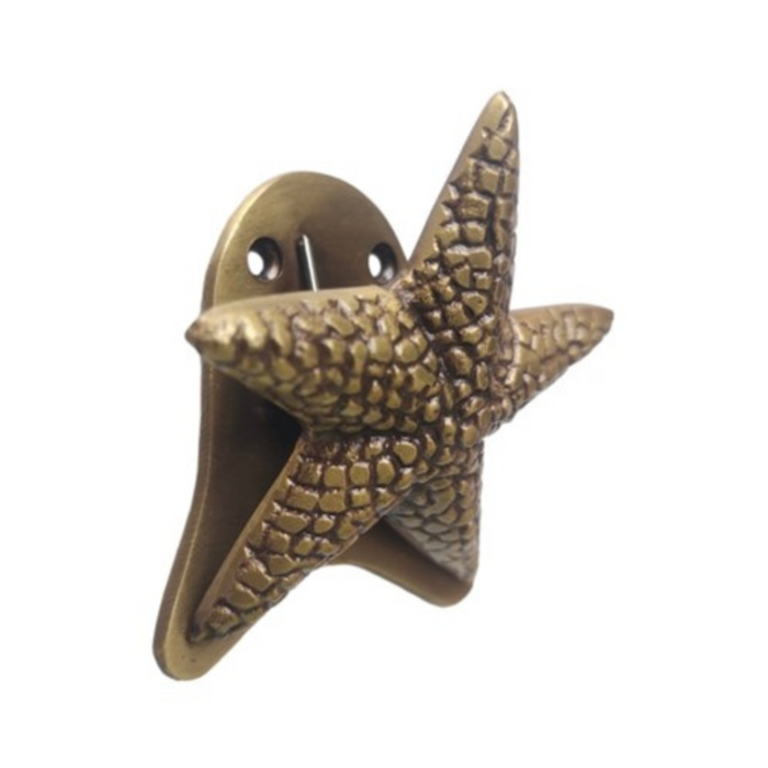 Brass Starfish Wall Clip