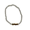 Stretch Beaded Bracelet with Gold Feature - styled shot | Travel & Tide