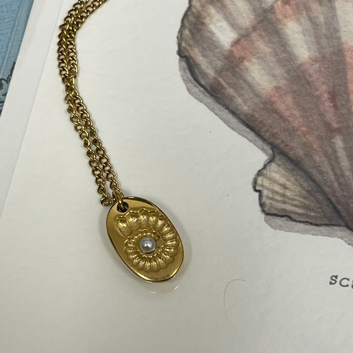 Spiral Shell Necklace | coastal lifestyle Australia | Travel & Tide