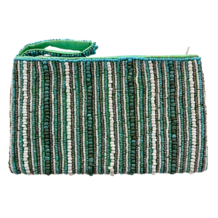 Beaded Clutch with Strap - styled shot | Travel & Tide