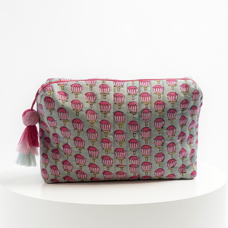 Protea Cosmetic Pouch | coastal lifestyle Australia | Travel & Tide