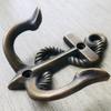 Brass Anchor + Rope Hook - detail view | Travel & Tide