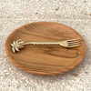 Brass Palm Fork - styled shot | Travel & Tide