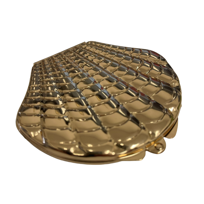 Detailed Shell Compact Mirror - close up | Travel & Tide