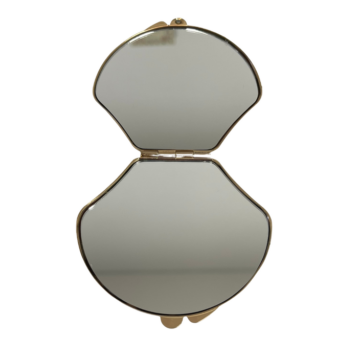 Detailed Shell Compact Mirror - additional view | Travel & Tide