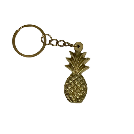 Brass Pineapple Keyring | coastal lifestyle Australia | Travel & Tide