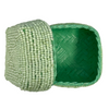 Beaded Weave Boxes - Sage + Musk - styled shot | Travel & Tide