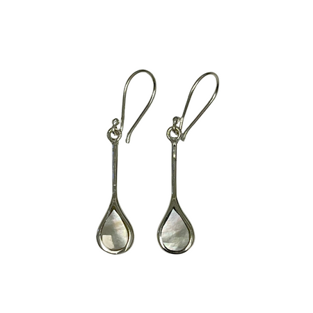 Silver Shell Drop Earrings | coastal lifestyle Australia | Travel & Tide