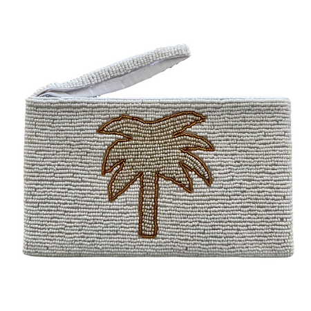 Beaded Clutch with Strap - detail view | Travel & Tide
