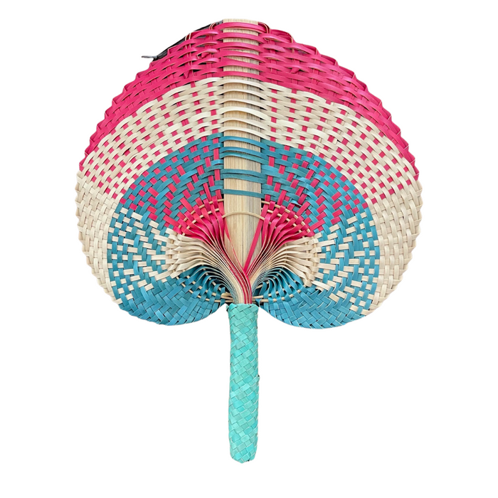Woven Hand Fan - styled shot | Travel & Tide