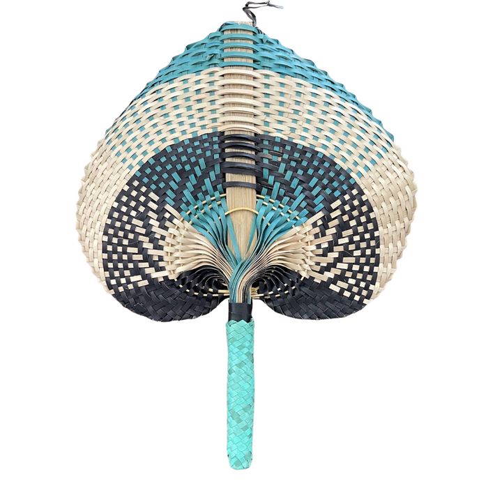 Woven Hand Fan - close up | Travel & Tide