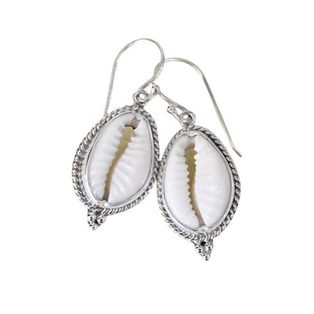 Water Rope Cowrie Shell Earrings | coastal lifestyle Australia | Travel & Tide