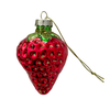 Strawberry Glass Christmas Ornament | coastal lifestyle Australia | Travel & Tide