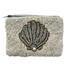 Venus Beaded Purse in Seafoam - detail view | Travel & Tide