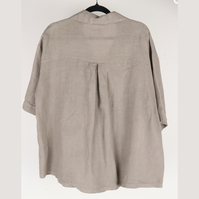 Coast Linen Shirt - styled shot | Travel & Tide