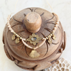 Quartz Charm Necklace - detail view | Travel & Tide