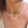 Quartz Charm Necklace - styled shot | Travel & Tide