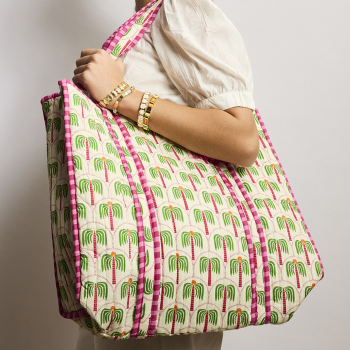 Cancun Tote Bag - styled shot | Travel & Tide