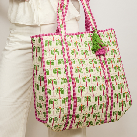 Cancun Tote Bag - detail view | Travel & Tide