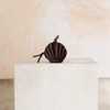 Koa Purse - Chocolate - detail view | Travel & Tide
