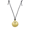 Marine Scallop Shell Rope Necklace – Silver or Gold - detail view | Travel & Tide