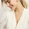 Gold Finley Necklace - styled shot | Travel & Tide