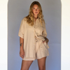 Resort Shirt - Sand - styled shot | Travel & Tide