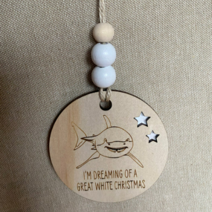 Wooden Christmas Decorations - Ocean Theme