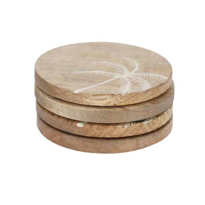 Tropical Coasters - Set of 4