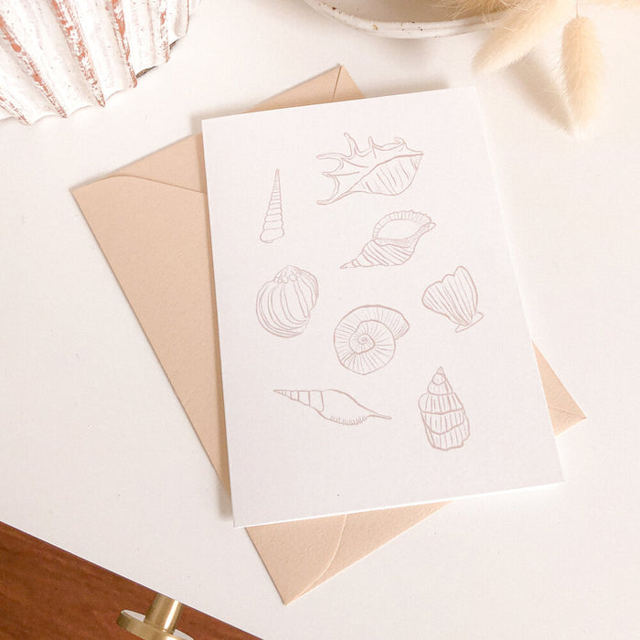 Seashells Greeting Card