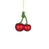 Cherries Glass Christmas Ornament - detail view | Travel & Tide