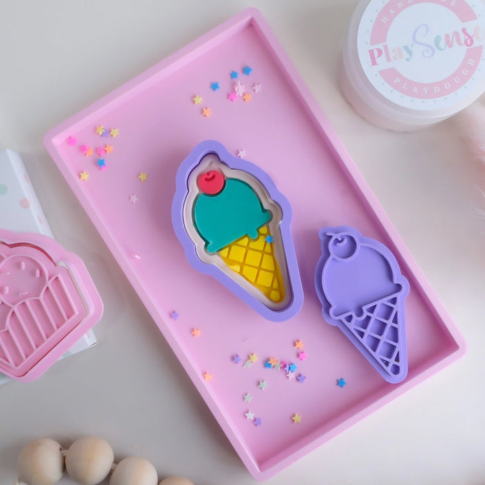 Eco Playdough Stamps - additional view | Travel & Tide