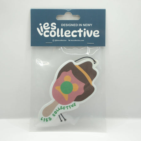 Bubblegum Cowboy car air freshener with sweet bubblegum fragrance
