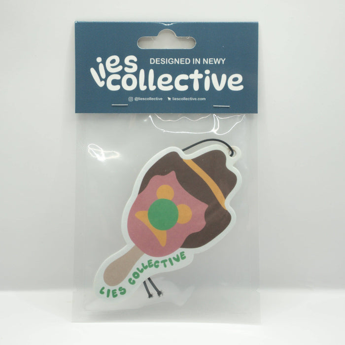 Bubblegum Cowboy car air freshener with sweet bubblegum fragrance
