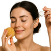 Fino Facial Sponge | Natural Sea Sponge for Sensitive Skin - close up | Travel & Tide