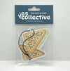 Fairy Bread vanilla car air freshener in packaging
