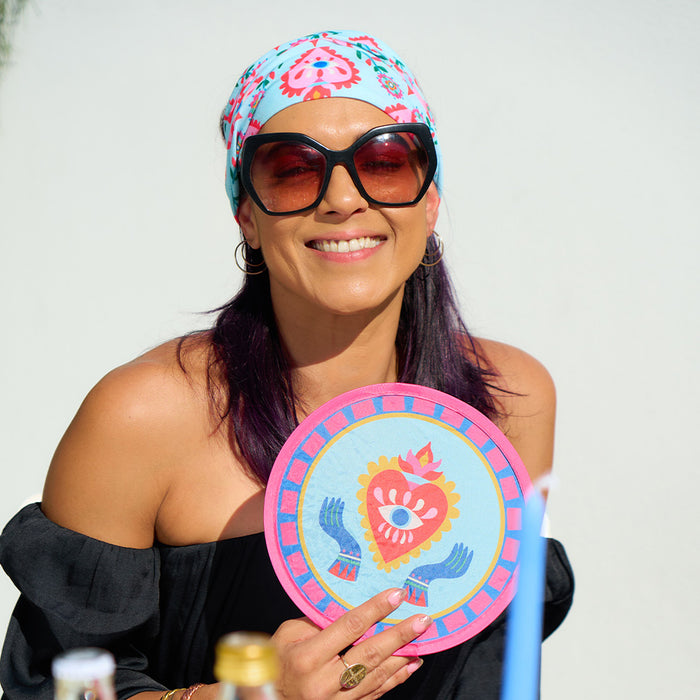 Fiesta Twist Fan - additional view | Travel & Tide