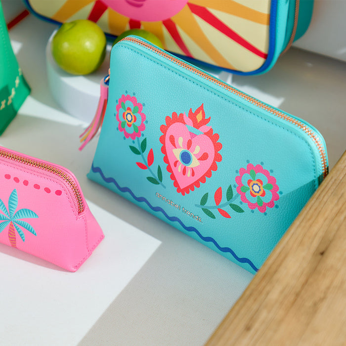 Medium Fiesta Vanity Bag - styled shot | Travel & Tide