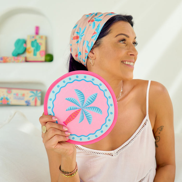 Fiesta Twist Fan - styled shot | Travel & Tide
