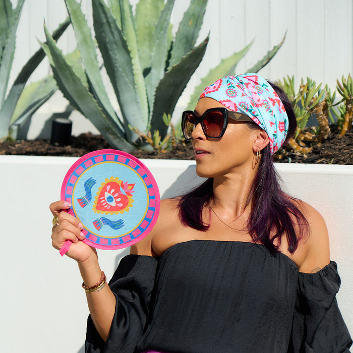 Fiesta Twist Fan - additional view | Travel & Tide